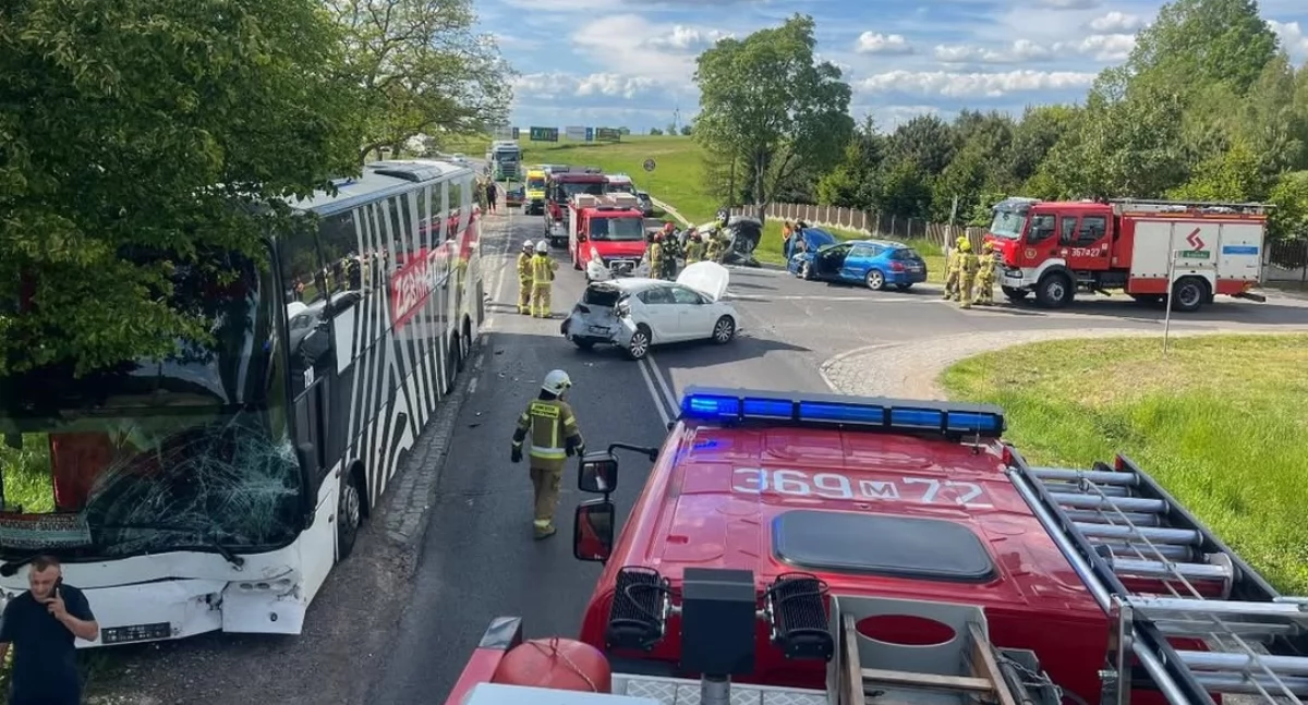 Wypadek w Cekanowie