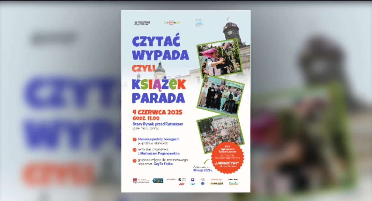 Warto wiedzieć, Czytamy dzieciom Starym Rynku Płocku zabrzmi „Lokomotywa” Juliana Tuwima - zdjęcie, fotografia