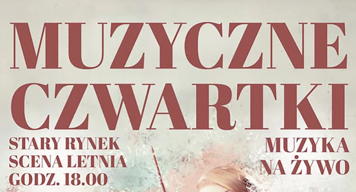 Koncert i zespół, filmowych przebojów folku disco Muzyczne czwartki płockiej starówce ruszają czerwca - zdjęcie, fotografia
