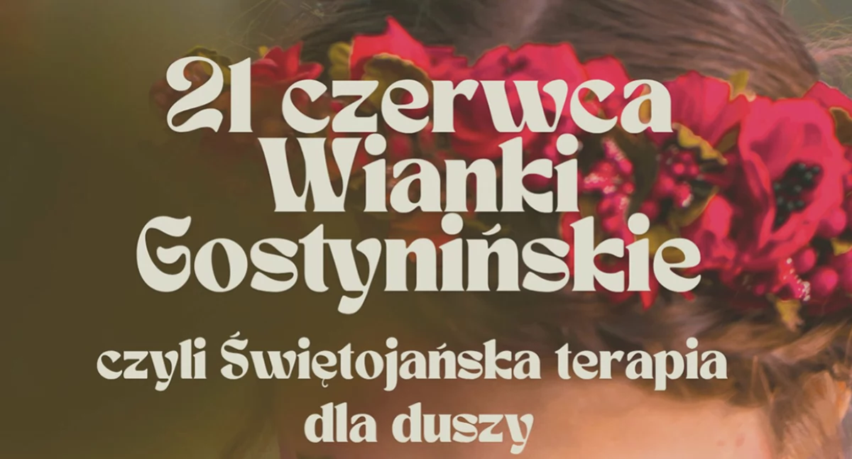 Wokół Nas, Gostynin zaprasza czerwca wyjątkową świętojańską terapię duszy Wianki Jeziorem Zamkowym - zdjęcie, fotografia