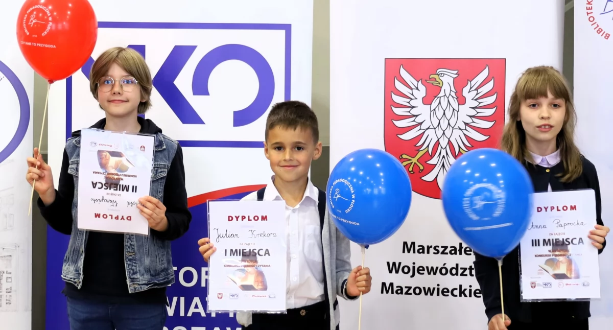 Zwycięzcy w kategorii uczniów klas I-III szkół podstawowych 