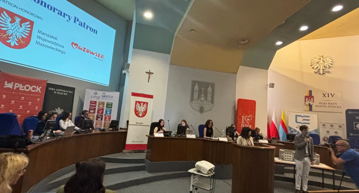 Spotkanie w ramach Międzynarodowej Symulacji Obrad ONZ w płockim ratuszu