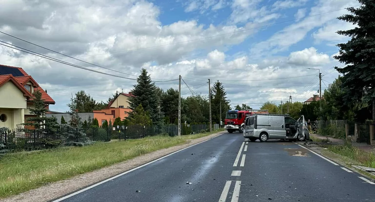 Wypadek w Popłacinie