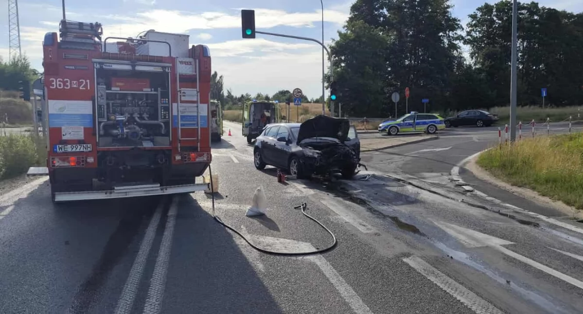 Wypadek na Trasie ks. J. Popiełuszki