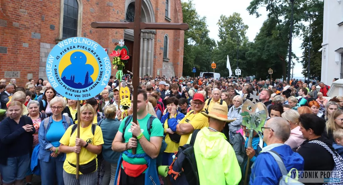 Ubiegłoroczne wyjście na pielgrzymkę z Płocka 