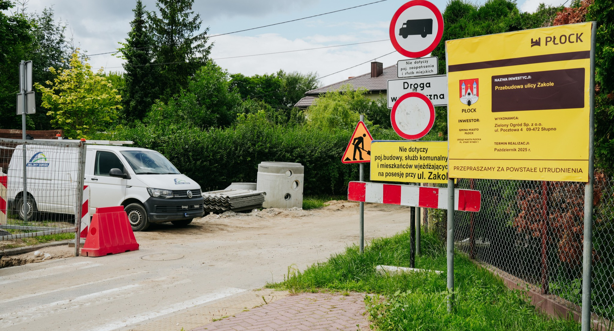 Inwestycje, Inwestycje drogowe płockich osiedlach - zdjęcie, fotografia