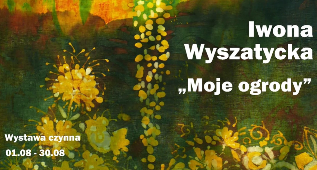 Wystawa, Europejskie Centrum Artystyczne Sannikach ogrodach Iwony Wyszatyckiej - zdjęcie, fotografia