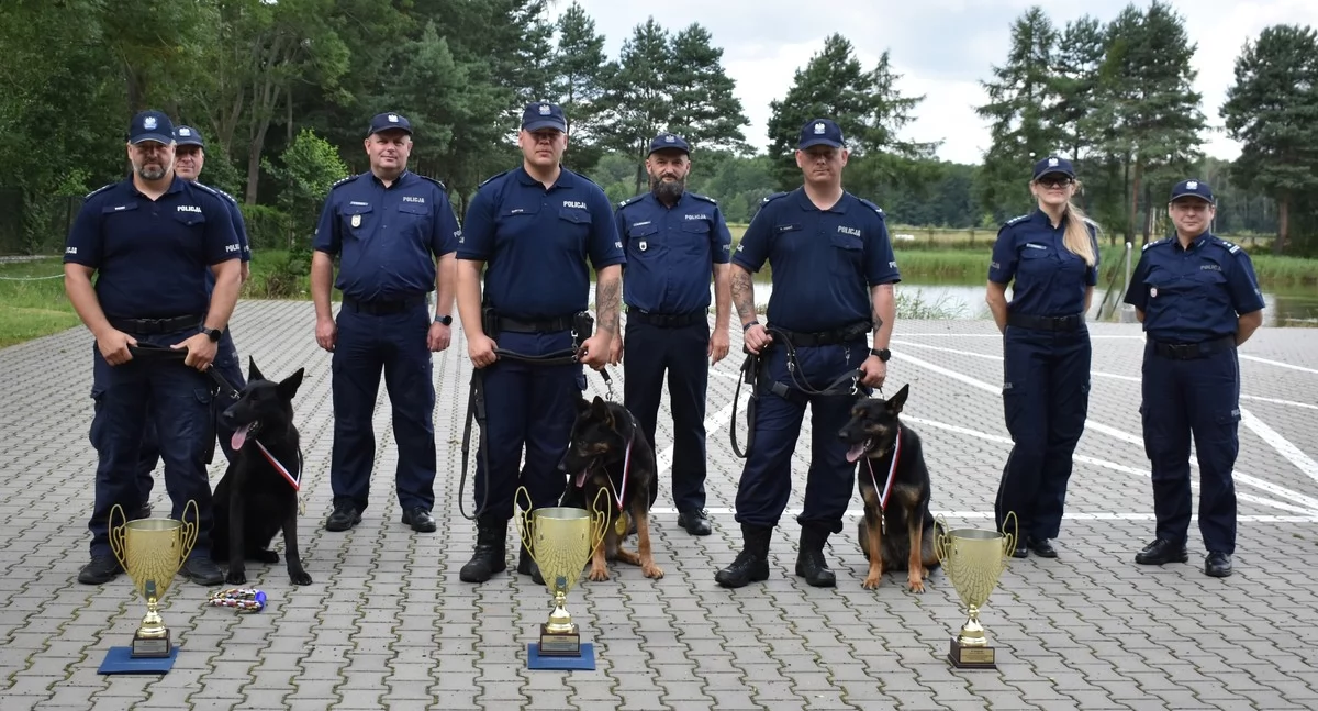 Zwycięzcy eliminacji wojewódzkich do ogólnopolskiego Finału XXII Kynologicznych Mistrzostw Policji