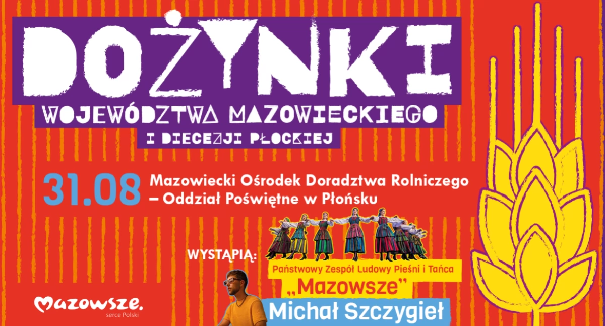 Urząd marszałkowski, Dożynki Województwa Mazowieckiego Płońsku - zdjęcie, fotografia