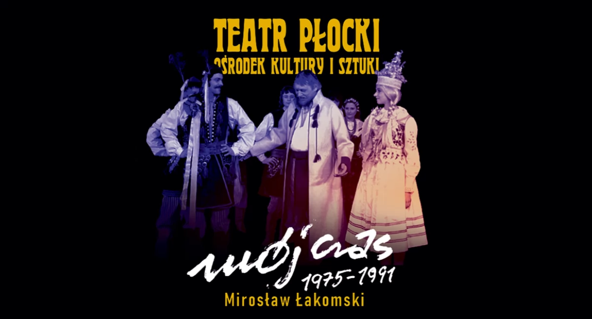 Teatr, album Mirosława Łakomskiego Teatr ludzie plakat - zdjęcie, fotografia