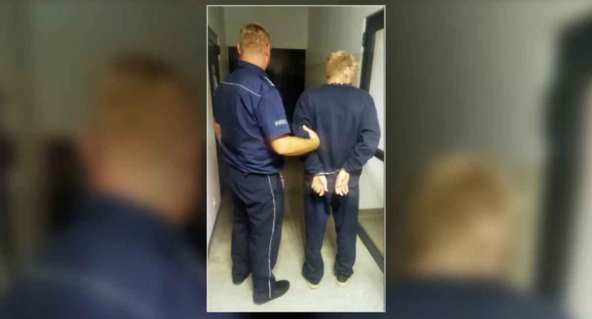 Policjanci zatrzymali agresywnego 38-latka 