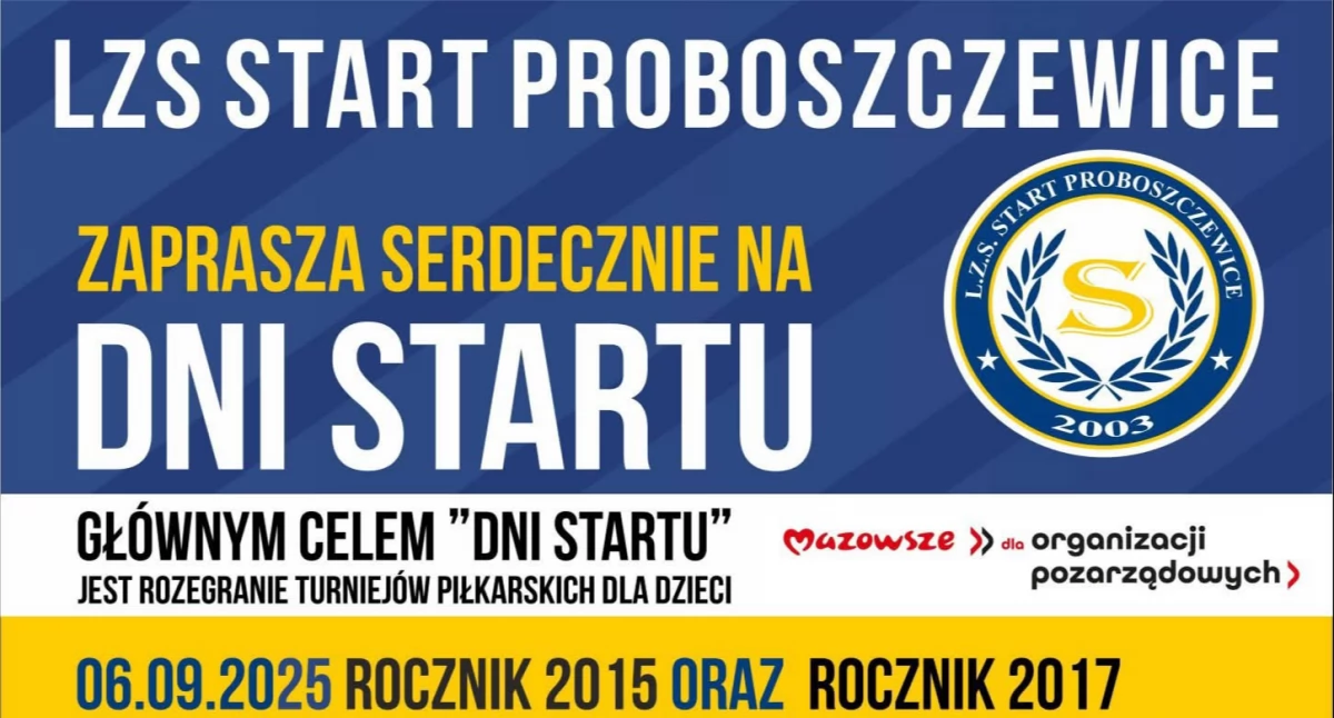 Warto wiedzieć, będą prawdziwe sportowe emocje! Start Proboszczewice zaprasza kibicowania młodym piłkarzom - zdjęcie, fotografia