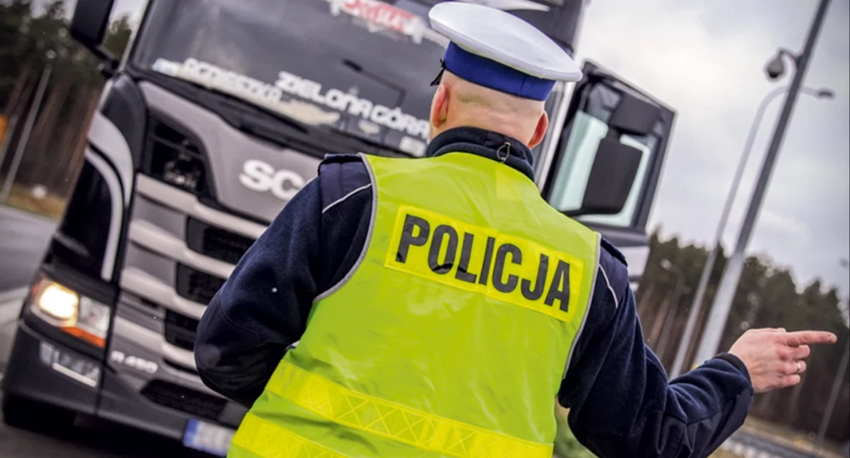 Wiadomości Policja , Gostynińscy policjanci przypominają Legardy wjedziesz ciężarówką - zdjęcie, fotografia