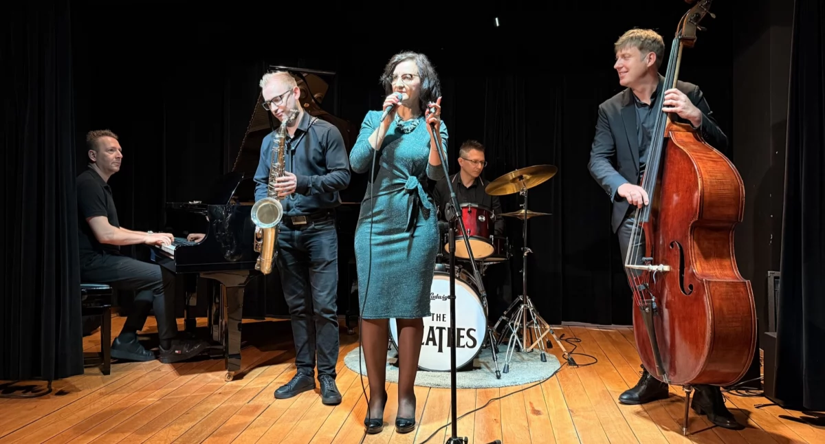 Koncert i zespół, SwingClub Mazowszu Jazzowy koncert Muzeum Mazowieckim - zdjęcie, fotografia
