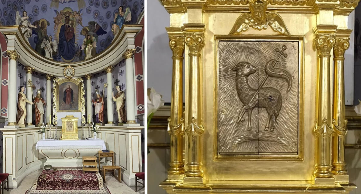 Zabytki regionu płockiego, Kościół Bodzanowie odzyskuje XVIII wieczny skarb - zdjęcie, fotografia