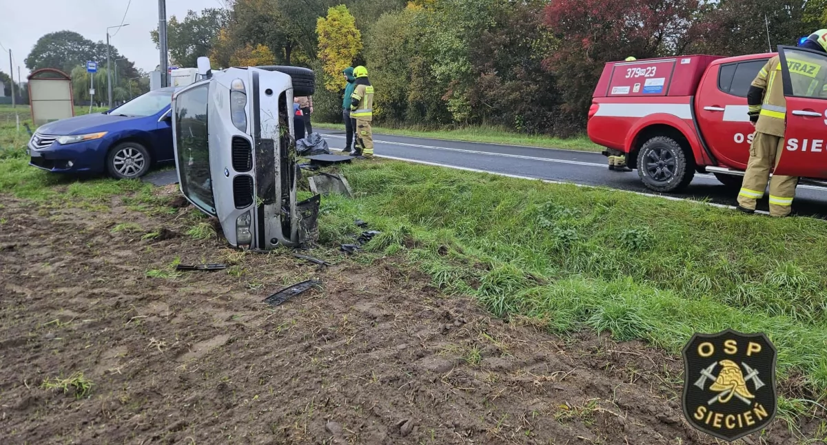 Wypadek w Kobiernikach