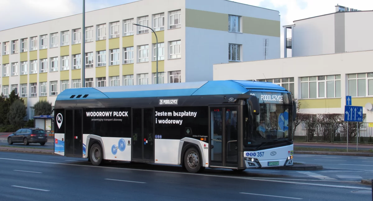 Autobusy wodorowe były testowane w Płocku przez kilka miesięcy 