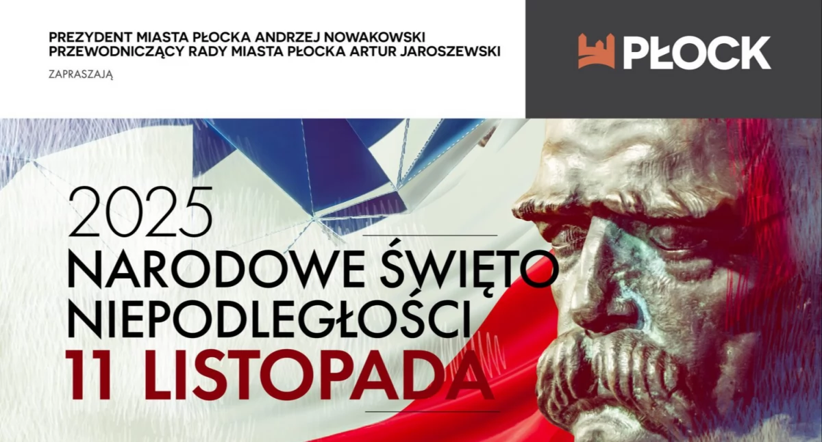 O tym się mówi, Płock świętuje rocznicę odzyskania niepodległości - zdjęcie, fotografia
