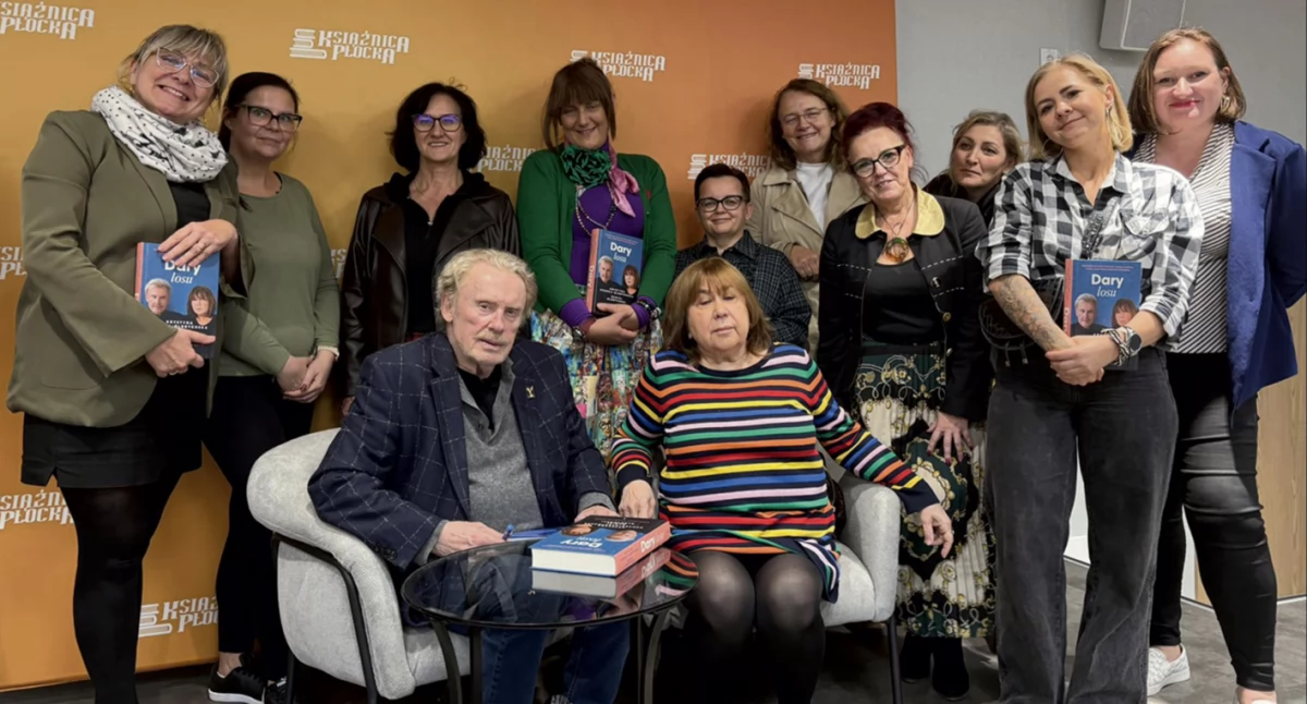 Dzieje się w Płocku, Daniel Olbrychski Płocku Grasz wierszem chodź prozą… - zdjęcie, fotografia