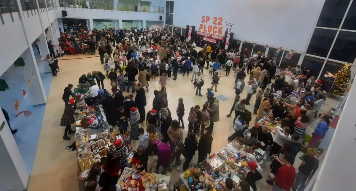 Tak było rok temu podczas kiermaszu w SP nr 22  