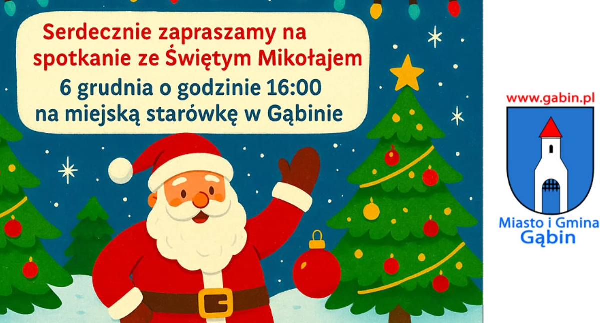 Warto wiedzieć, Świąteczne iluminacje Gąbinie zobacz rozbłyśnie starówka! - zdjęcie, fotografia