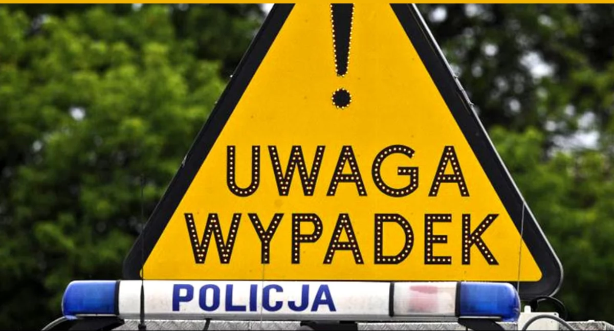 Wypadki, Wypadek Bielskiej Spore utrudnienia wjeździe Płocka - zdjęcie, fotografia