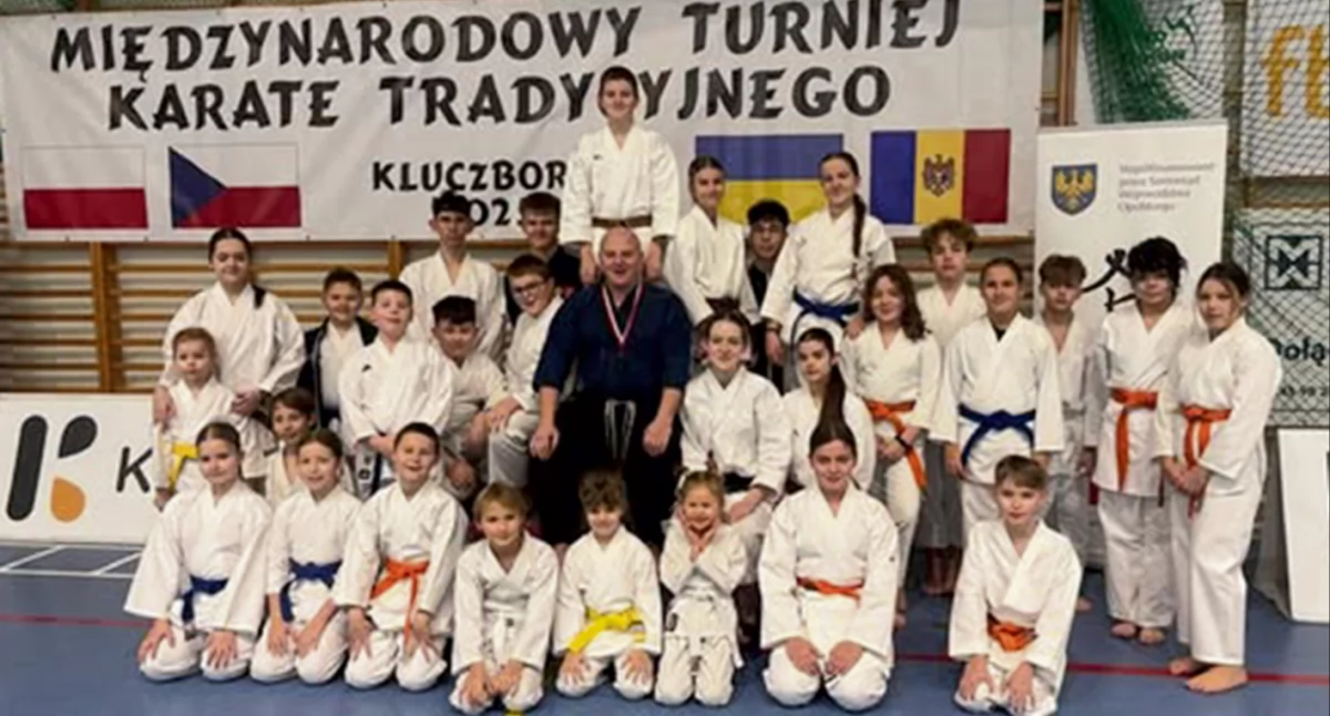 Sporty walki, Międzynarodowy Turniej Karate Tradycyjnego Kluczborku Płocczanie pokazali stać - zdjęcie, fotografia