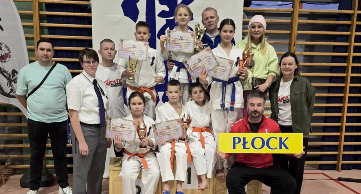 Sporty walki, Karatecy Płocka zdobywali Malbork przywieźli medali! - zdjęcie, fotografia