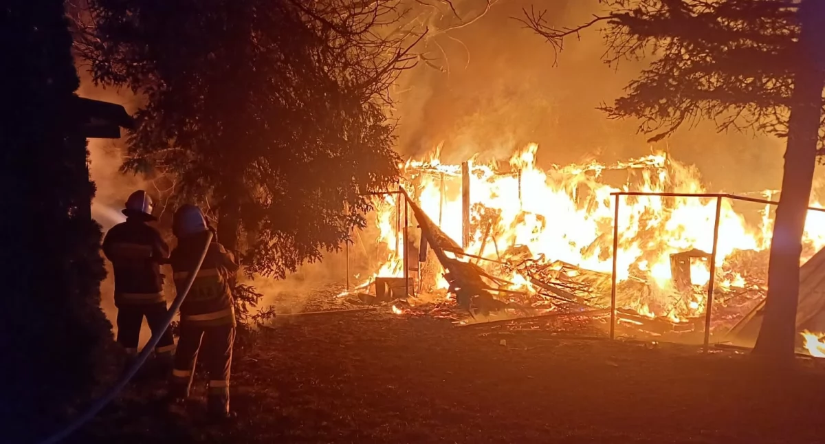 Pożar w Nowym Duninowie