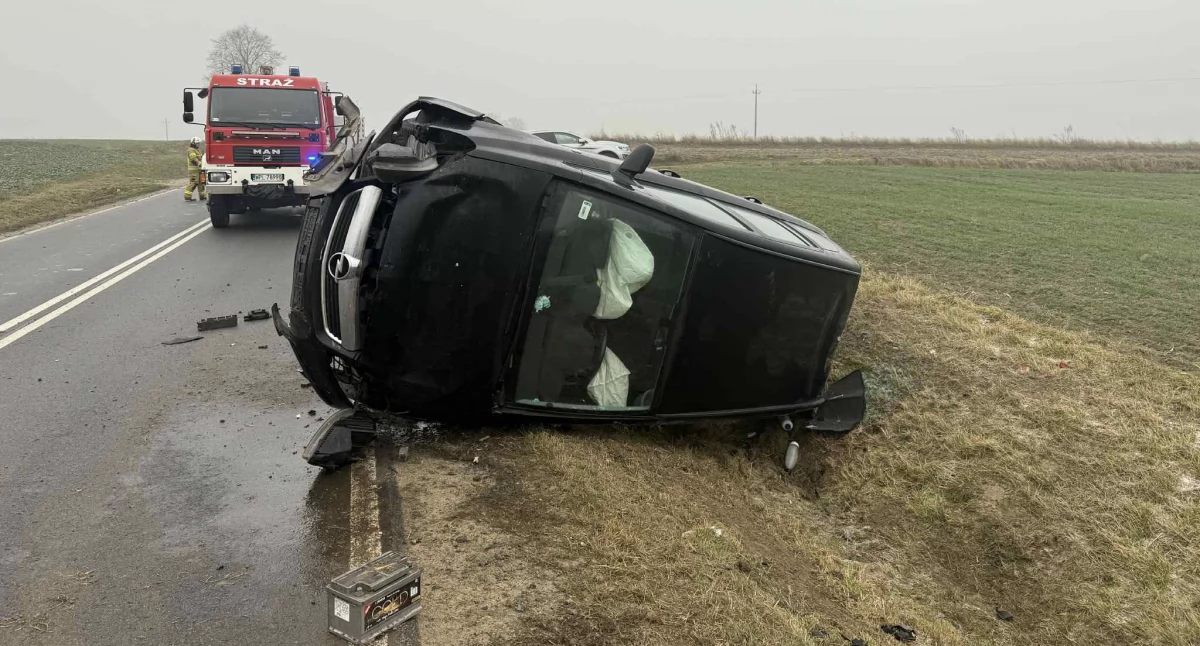 Wypadek w Główinie