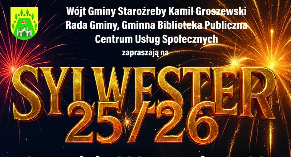 O tym się mówi, Staroźrebach jedyny Sylwester regionie Gotowi super zabawę - zdjęcie, fotografia