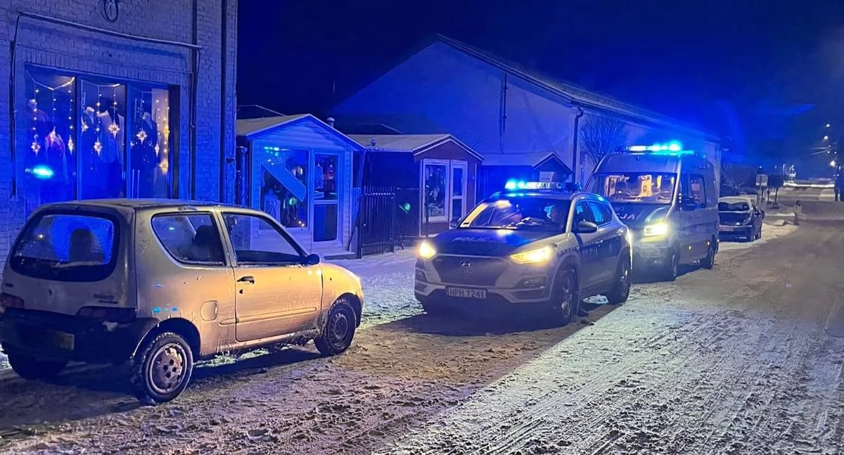 Interwencja Policji w Wyszogrodzie 