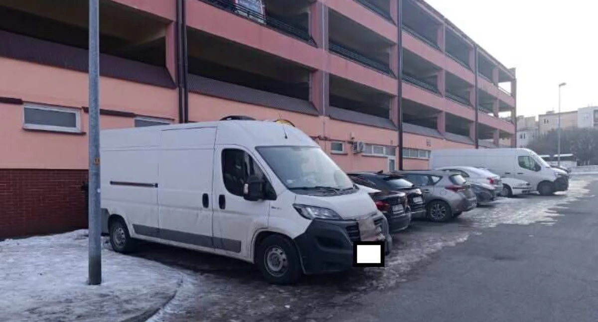 Zdjęcie z miejsca interwencji 