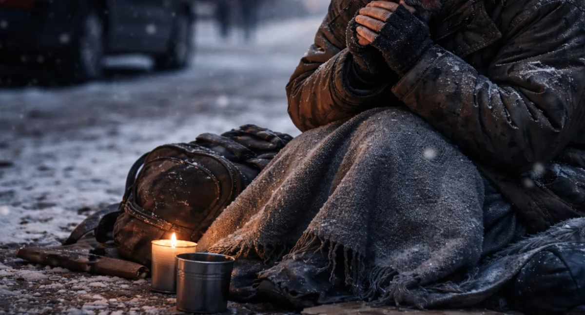 Wokół Nas, Namiot grzewczy Otolińskiej Płocku będzie czynny całą dobę odwołania - zdjęcie, fotografia