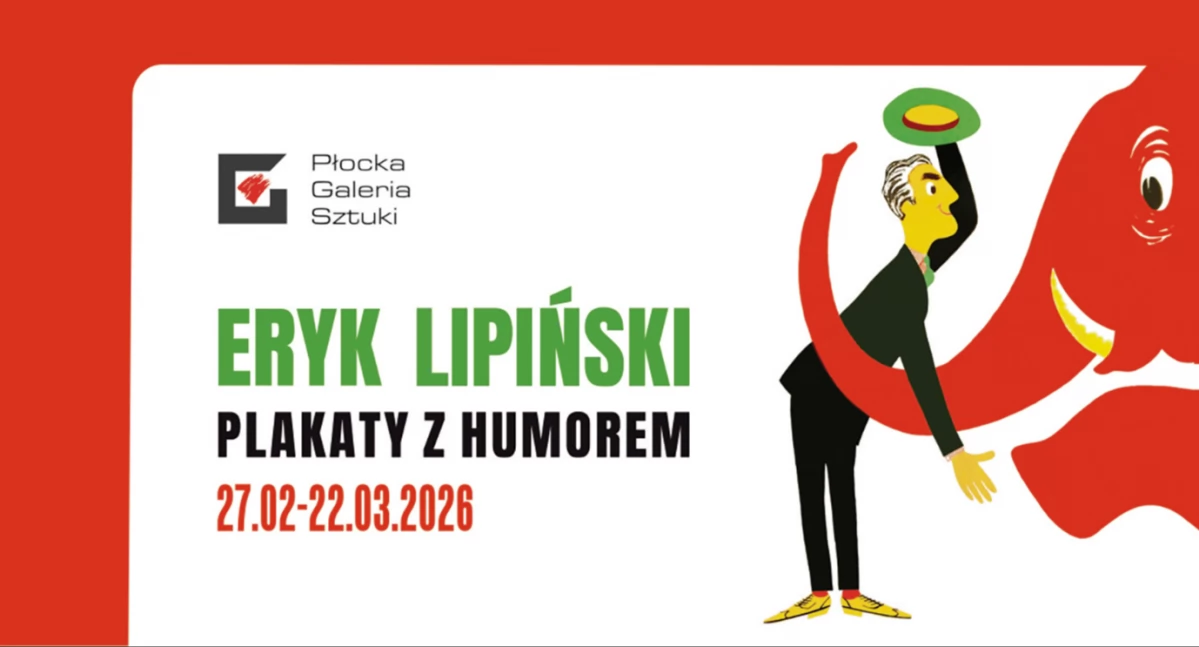 Wystawa, Płocką Galerią Sztuki Plakaty humorem Walentynki sztuką - zdjęcie, fotografia