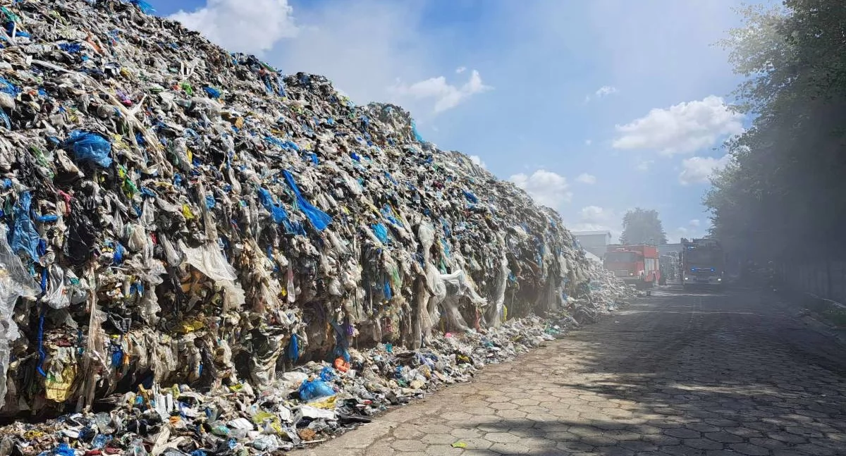 W 2023 r. na terenie nielegalnego składowiska śmieci doszło do trzech groźnych pożarów