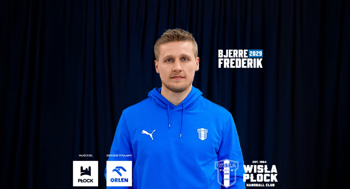 Piłka ręczna, Bardzo mocne wzmocnienie Orlen Wisły Frederik Bjerre nowym „nafciarzem” - zdjęcie, fotografia