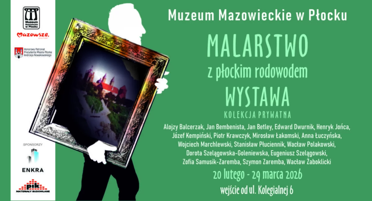 Wystawa, Muzeum Mazowieckie zaprasza wernisaż wystawy „Malarstwo płockim rodowodem” - zdjęcie, fotografia