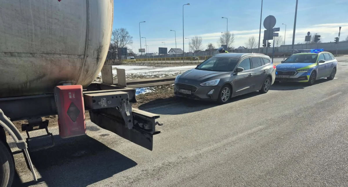 Wypadek na ul. T. Mazowieckiego w Płocku