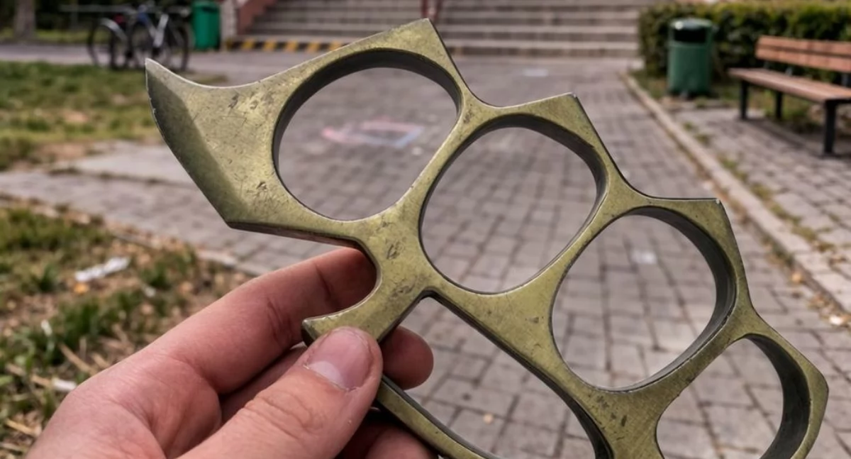 Wiadomości Policja , Nietypowy rekwizyt płockiej szkole Interweniowali policjanci - zdjęcie, fotografia