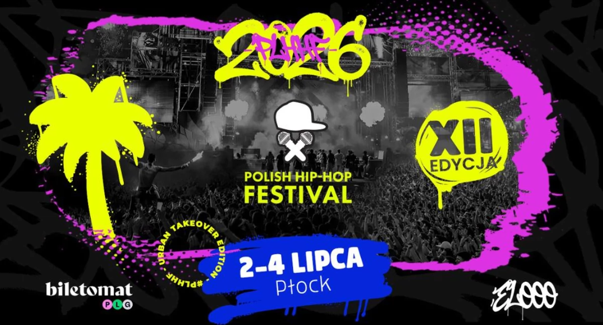 Plakat tegorocznej edycji Polish Hip-Hop Festival