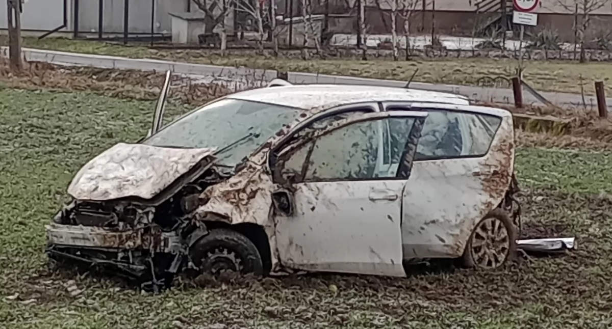 Wypadek w Cegielni, gm. Brudzeń Duży  