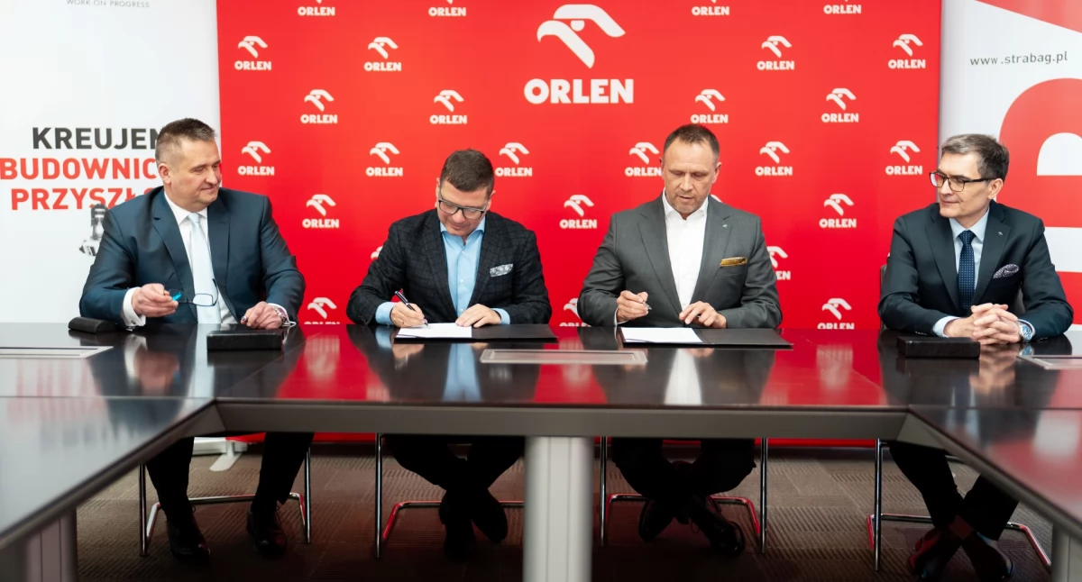ORLEN podpisał umowę flotową z Grupą STRABAG