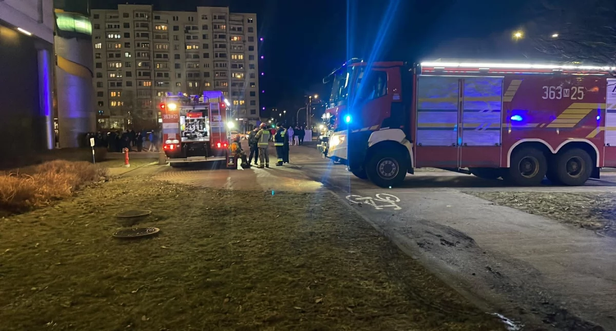 Pożar w galerii Wisła wybuchł we wtorek, 24 lutego o godz 18.00