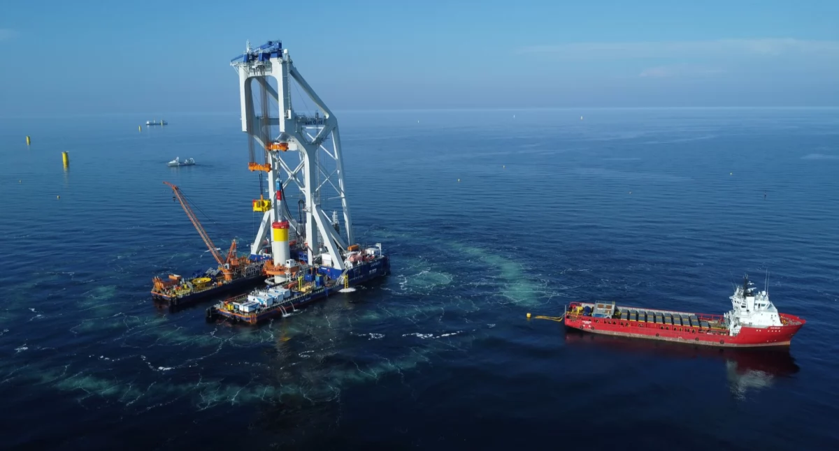 Morski plac budowy Baltic Power 
