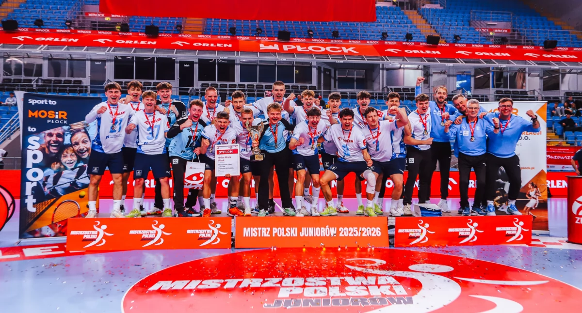 Złoty powrót w ORLEN Arenie! Juniorzy Wisły Płock Mistrzami Polski po dreszczowcu w finale