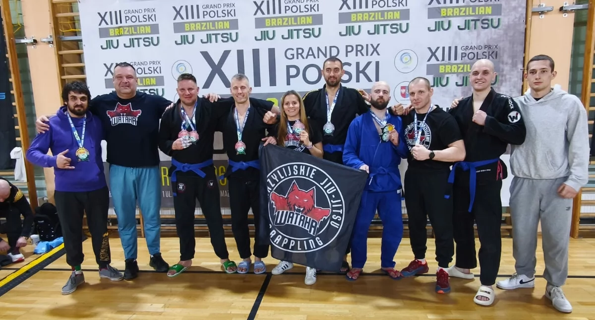 Reprezentanci klubu Wataha Płock wrócili z XIII Grand Prix Polski w Brazylijskim Jiu-Jitsu z workiem medali