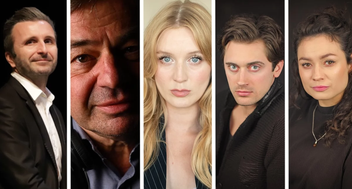 Od lewej: Piotr Wrombel, Rafał Sisicki, Paula Stępczyńska, Jakub Matwiejczyk, Maja Rybicka