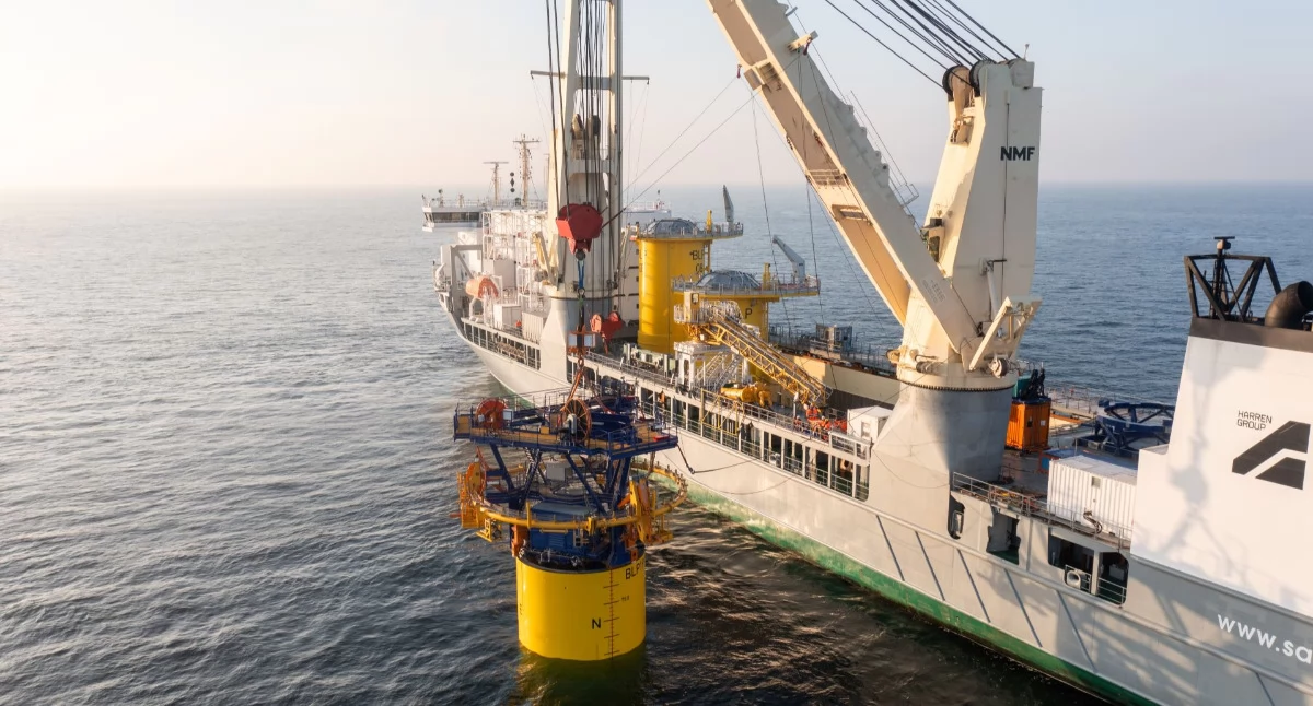 Trwają intensywne prace przy budowie Baltic Power