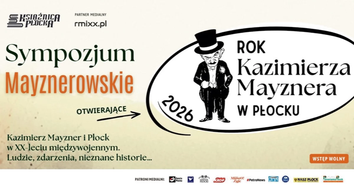 Książka, Książnica Płocka zainauguruje Mayznera Sympozjum Mediatece - zdjęcie, fotografia